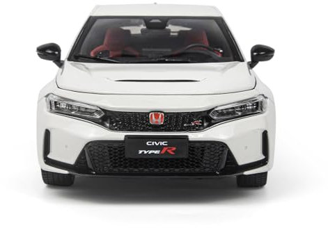 1/18 Civic Type-R FL5 2023 Modellauto Druckguss Modellauto Sammlerstücke(weiß)