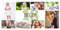 Herz & Heim® Partybanner Geburtstag mit eigenem Fotos und Namen 0,80 x 1,60 m (Collage)