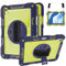 ERDARARIPRO Funda para tablet Apple iPad Mini 6 (2021) de 8,3 pulgadas, bonita funda de dibujos animados a prueba de golpes con soporte giratorio de 360°, correa de mano y soporte para bolígrafo, azul