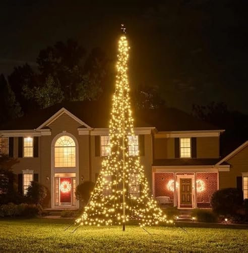 Fairybell OCT Weihnachtsbaum | 600 cm | 900 LED | Warmweiß