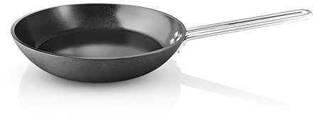 Eva Trio | Professional Bratpfanne 28 cm keramischer Slip-Let®-Antihaftbeschichtung | Die keramische Slip-Let®-Antihaftbeschichtung verhindert das Anhaften und Anbrennen von Speisen | Black