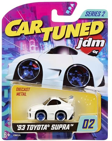 MGA Entertainment CarTuned JDM Tuners Series 2-1993 Toyota Supra (A90)