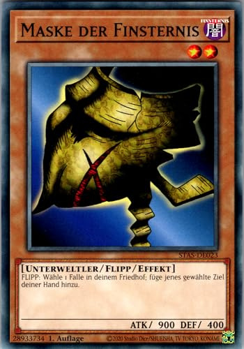 Maske der Finsternis - STAS-DE023 - Common - 1. Auflage - Deutsch - Yugioh - 2-Player Starter Set - mit RC-Fieldcenter