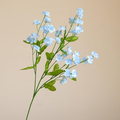 Charmante künstliche Vergissmeinnicht, perfekte Ergänzung für Ihr Zuhause (blau)