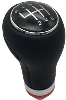 Schaltmanschette Für VW Für Golf 3 4 5 Für Passat 5 Getriebe 6 Geschwindigkeit 12mm Auto Shift Schaltknauf Auto Schalthebel(6speed)
