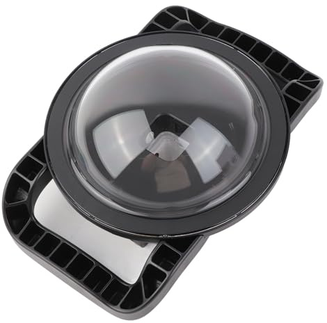 CHICIRIS SHOOT Custodia Subacquea per Telecamera Dome Portatile Doppia Profondità Impermeabile 45 M Perfetto per Immersioni e Surf per 9 Fotocamere Sportive Design Acrilico