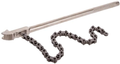 OTC 7401 Ratcheting Chain Wrench - Fits 3 to 6-3/4 O.D., 19 Long Handle