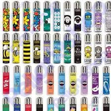 Clipper 48 Accendini Micro Misti da Collezione - 48 grafiche Diverse