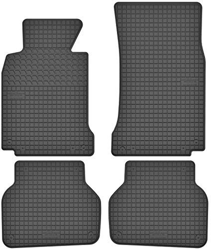 AGCPdirect Gummi Matten Fußmatten Passgenau 4-teilig Set für BMW 5er E39 1995-2003