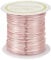 Craftdady 8M x 0.8mm Copper Wire Long Lasting Plated Rose Gold Tarnish Resistant Craft Wire For Sculpting Armature Jewellery Making