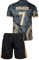 Amdrabola Madrid No 7 Dunkelblau Drachen Fußball Kinder Trikot,Spezieller Entwurf, Fussball, Limitierte Auflage, Beschränkte Auflage, Kommen Sie mit Shorts (152,Dunkelblau)