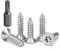 FarDeer acier inoxydable Tête fraisee vis de sécurité vis en tôle M4/M5 Vis anti-vol Torx vis en tôle de sécurité argent vis antivol et inviolable (M4*16mm * 50pcs)