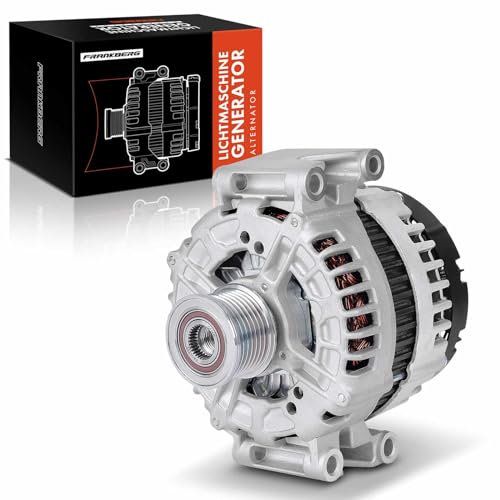 Frankberg Lichtmaschine Generator 180A Kompatibel mit C-Klasse W203 W204 3.0L 2005-2011 E-Klasse W211 W212 3.0L 2005-2015 CLK C209 3.0L 2005-2009 Replace# 013-154-70-02