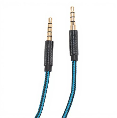 Tosuny A10 A30 Ersatzkabel, Kopfhörer-Audio-Verlängerungskabel für Astro A10 A30 3,5 Mm 5-poliges Stecker-auf-4-poliges Steckerkabel, 3,5 Mm Vergoldeter Stecker,