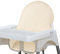 FmtwPhn Hochstuhl-Sitzbezug, Hochstuhl-Pad, Bequemer Sitzbezug für Hochstuhl, Baby-Hochstuhl-Zubehör, gepolsterter Einsatz, aufblasbarer Kissen-Innenbezug für Babys