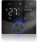 Termostato de Aire Acondicionado WiFi, 485 Panel LED Panel Interfaz Air Acondicionador Temperatura Luces de Controlador de Controlador para el Hogar (BLACK)