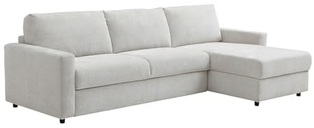Vente-unique - Schlafsofa 5 Milavo - Polyester - beige