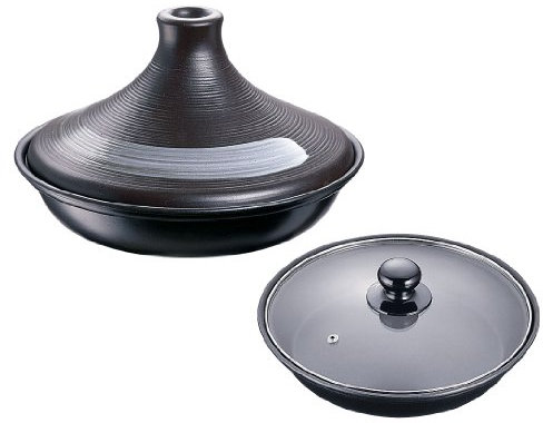 3008 ATZ0301 Ishigaki coup Deere IH tajine pot (avec couvercle en verre) th? de 19cm (Japon import / Le paquet et le manuel sont ?crites en japonais)