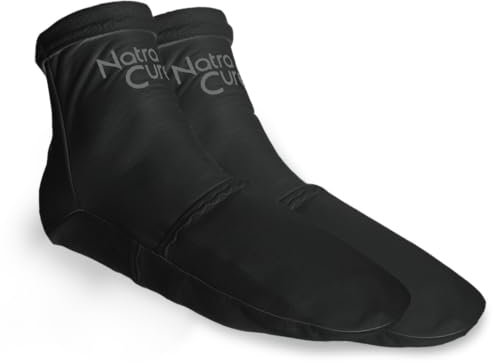 NatraCure Cold Therapy Socks - Reusable Gel Ice Frozen Slippers for Feet, Heels, Swelling, Edema, Arch, Chemotherapy, Arthritis, Neuropathy, Plantar Fasciitis, Post Partum Foot - Size Large