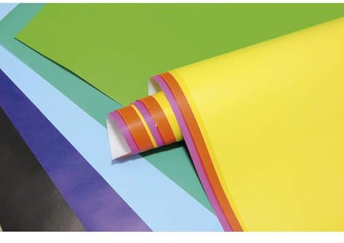 Clairefontaine 93800C 25 Bögen Plakatpapier 60x80cm 90g farbig sortiert