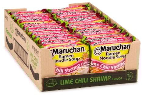 Maruchan Lime Chili Shrimp Flavour Ramen Noodle Soup 85 g
