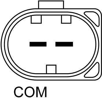 BOSCH 0 986 047 670 Lichtmaschine 180A 14V Drehrichtung im Uhrzeigersinn mit Freilaufriemenscheibe Kompatibel mit MERCEDES-BENZ C-Klasse Limousine W204 A0131545602 442272 4767