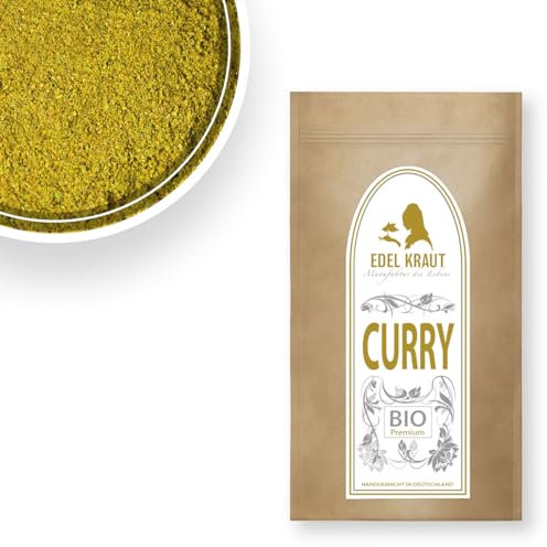CURRY JAIPUR BIO indisch 250g | EDEL KRAUT - Curry Pulver ist ein Premium Ayurveda Gewürz - kbA - indische Gewürzmischung enthält u.a. Kurkuma, Ingwer und Koriander