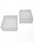 SpiceLED Acryl-Gläser Set - Mattes Milchglas für 6W Wandleuchte - Wandleuchten-Zubehör - Lampenglas - Erweiterungsglas - 60x60 mm - 2er-Set