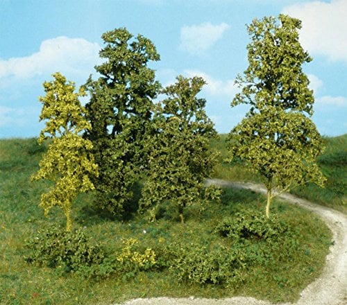 Heki Laubbäume U. Sträucher, 15 Stück, Farbe: Dunkelgrün