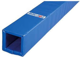 Sport-Thieme Säulenschutzpolster | Querschnitt 150x150 mm | Elastisches Polstermaterial | L: 200cm | Wetterfest | Klettbandverschlüsse