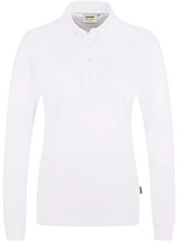 HAKRO Damen-Longsleeve-Poloshirt Performance