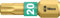 Wera 867/1 BDC Torx Bits SB TX20, TX 20 x 25 mm, Wera 05134376001
