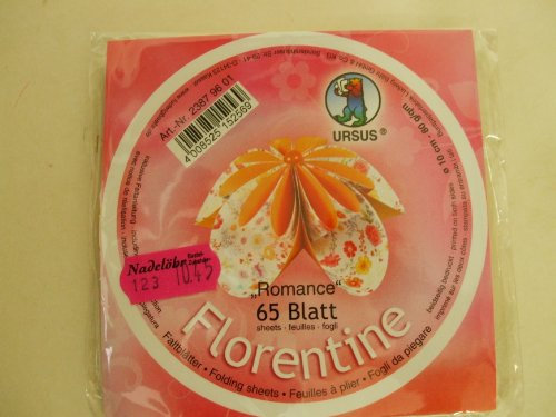 Ursus Florentine Romance orange 65 Blatt