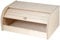 Home in Rombo Home Portapane Tapparella Contenitori Cucina Barattoli, Legno Chiaro