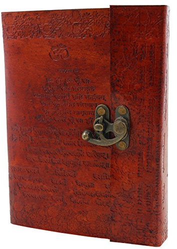 Leather Journal Writing Notebook diary diaries for girls women men Hardcover Executive Notebooks Personal Organizers | Leather Journal Personal Diary with Lock Unlined