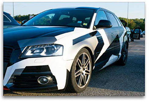 CALVENDO Leinwand · Premium Textil-Leinwand 120 cm x 80 cm quer Audi