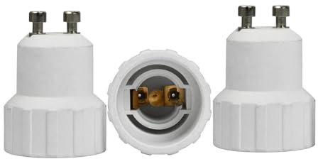 Fineled, portalampada convertitori adattatori, per attacchi da GU10 a E14