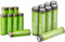Amazon Basics Piles Rechargeables AA Haute Capacité, 2400 mAh, pré-chargées - Lot de 8 & Piles Rechargeables AAA Haute capacité, 850 mAh, pré-chargées - Lot de 8