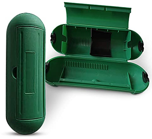 PerfectHD Outdoor Safebox - Sicherheitsbox für Kabelverbindungen im freien - Outdoor Kabelverbinder - grün