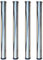 WSH Piernas Patas de la Mesa de Cristal Mesa de café, Patas de Mesa de Cristal, Patas de la Mesa de café, los Soportes, Barras de Apoyo, Patas de Muebles de Aluminio de la Torta, Cuatro piernas Patas