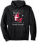 Hvide Sande Urlaub I Skandinavien Motiv für Dänemark Pullover Hoodie