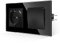 JIMEIDA Interruttore della luce con presa di corrente, nero, 16 Amp in vetro con ricarica rapida USB e porta di tipo C, max. 2,1 A, presa da parete da incasso, 157 x 86 mm, 250 V