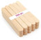 LALILL Holzspatel aus Birkenholz 100 Stück 15cm Länge Holzspachtel für Haarentfernung Auftragen Wachs Waxing Masken Holzstäbchen zum basteln Eisstäbchen Eisstiele Mundspatel Holz für Praxis