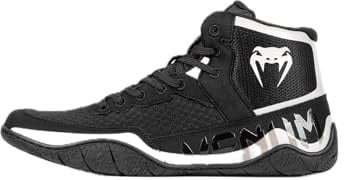 Venum Men's Women's Wrestling Boxing Elite Shoe - Black/Sand