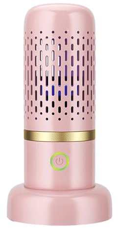 EIOLWJIEO Ampie Applicazioni pratiche e pratiche del detergente per Lavatrice Wireless USB Lavatrice per Frutta e Verdura ABS, Rosa, Inglese