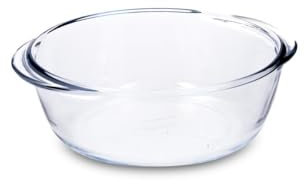 Pyrex Airfryer Fuente Redonda Vidrio 20cm -1,1l Transparente