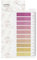 Ordinate 200 Stück Sticky Notes, Transparent Haftnotizen zum Markieren, Haftstreifen, Seitenmarkieren, Ästhetischer Haftnotizzettel, Full Color of Gradient (J-200 Stück Blush Petal)
