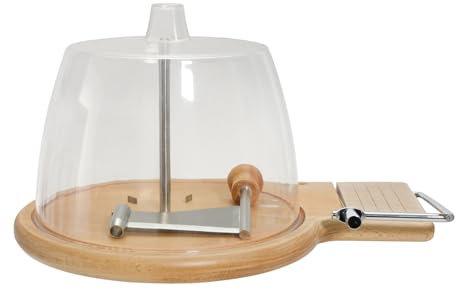 VOCUE Cortador de queso de acero inoxidable con asa, herramienta de corte de queso para virutas de chocolate