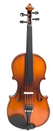 Violine Massivholz-Geigenleistungstest-Übung 4/4, Natürliche Lufttrocknung, Westliches Musikinstrument Mit Dreieckigem Geigenkasten(3/4)