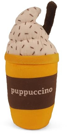 Smart Garden Puppuccino Squeaky Dog Toy - 20cm - Christmas Dog Toy - Perfect Present for Dogs, Festive Dog Gift, Soft Squeaky Dog Toy